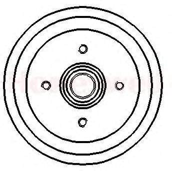 BENDIX 329178B Гальмівний барабан