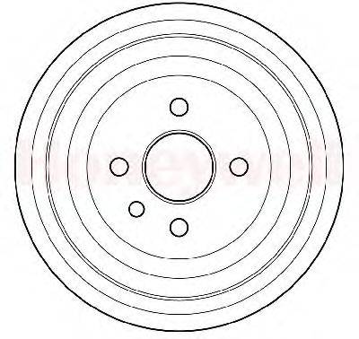 BENDIX 329204B Гальмівний барабан