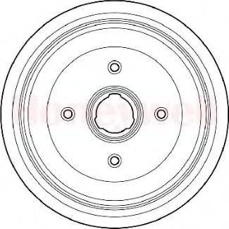 BENDIX 329229B Гальмівний барабан