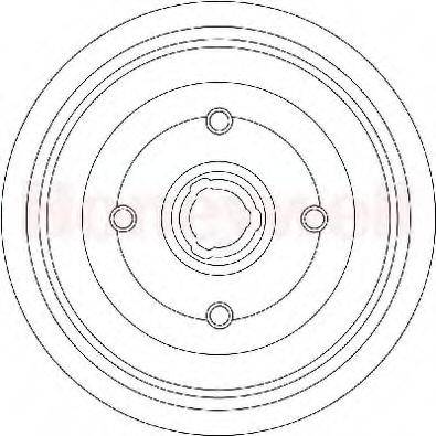 BENDIX 329239B Гальмівний барабан