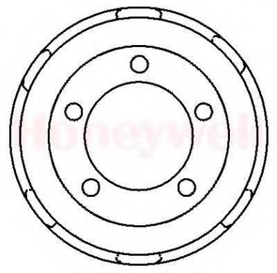 BENDIX 329258B Гальмівний барабан