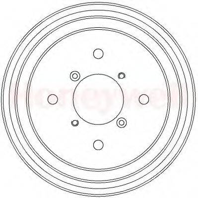 BENDIX 329329B Гальмівний барабан