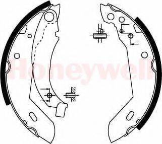 BENDIX 361313B Комплект гальмівних колодок