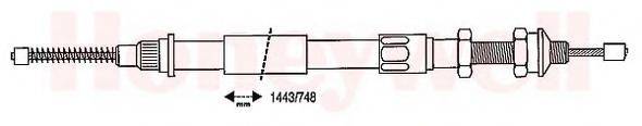 BENDIX 431056B Трос, стоянкова гальмівна система