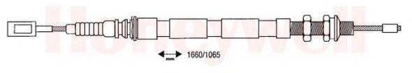 BENDIX 431094B Трос, стоянкова гальмівна система