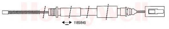 BENDIX 432405B Трос, стоянкова гальмівна система