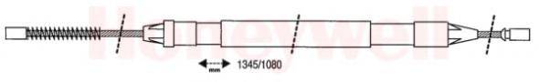 BENDIX 432856B Трос, стоянкова гальмівна система