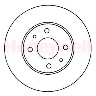 BENDIX 561083B гальмівний диск