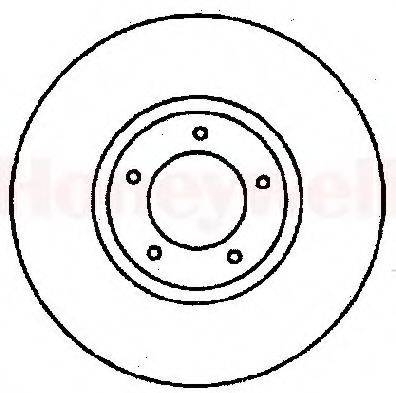 BENDIX 561110B гальмівний диск