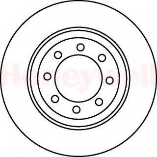 BENDIX 561170B гальмівний диск