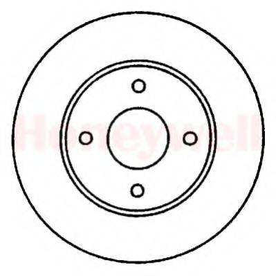 BENDIX 561310B гальмівний диск