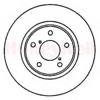 BENDIX 561648B гальмівний диск