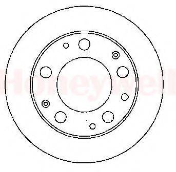 BENDIX 561753B гальмівний диск