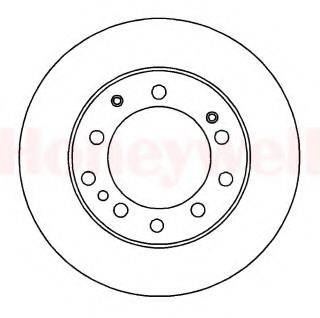 BENDIX 561805B гальмівний диск