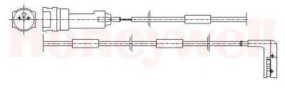 BENDIX 581339 Сигналізатор, знос гальмівних колодок