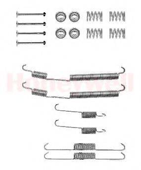 BENDIX 771263B Комплектуючі, гальмівна колодка