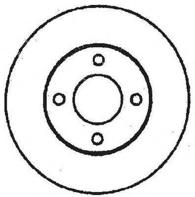 BENDIX 561239B гальмівний диск