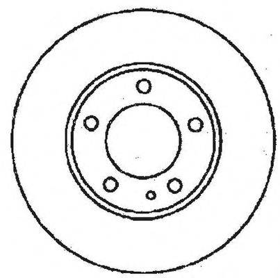 BENDIX 561264B гальмівний диск