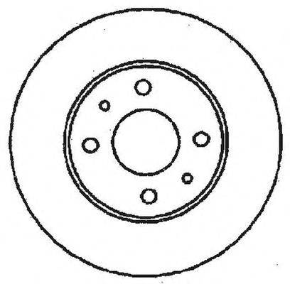 BENDIX 561388B гальмівний диск