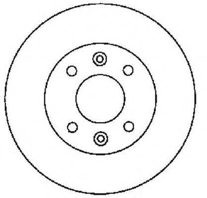 BENDIX 561534B гальмівний диск