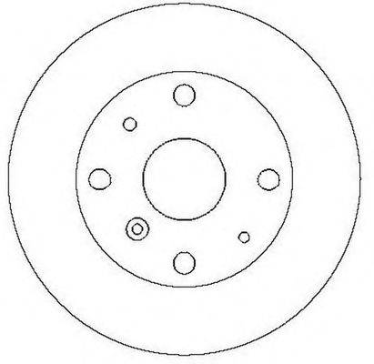 BENDIX 561558B гальмівний диск