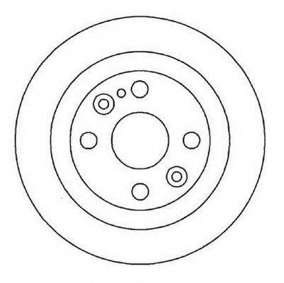 BENDIX 561714B гальмівний диск