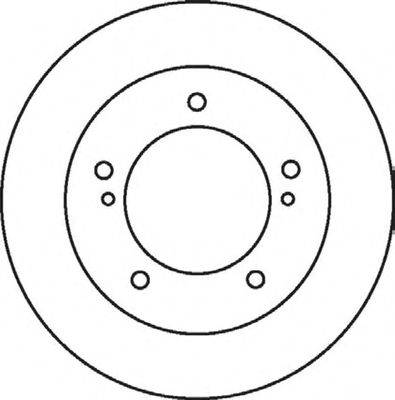 BENDIX 562075B гальмівний диск