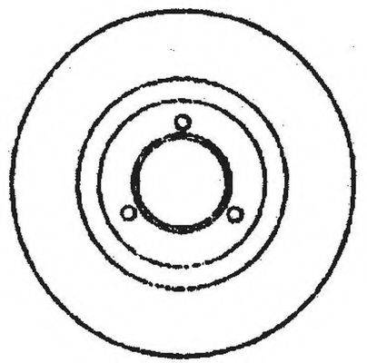 BENDIX 561297B гальмівний диск