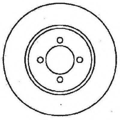 BENDIX 561375B гальмівний диск