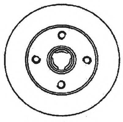 BENDIX 561460B гальмівний диск