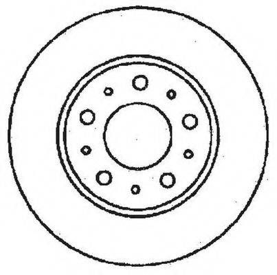 BENDIX 561492B гальмівний диск