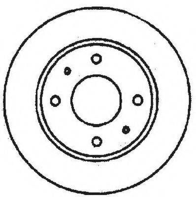 BENDIX 561582B гальмівний диск