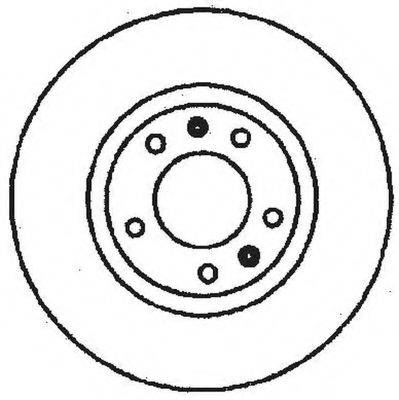 BENDIX 561616B гальмівний диск