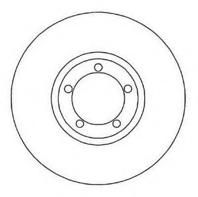 BENDIX 561625B гальмівний диск