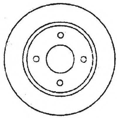 BENDIX 561663B гальмівний диск