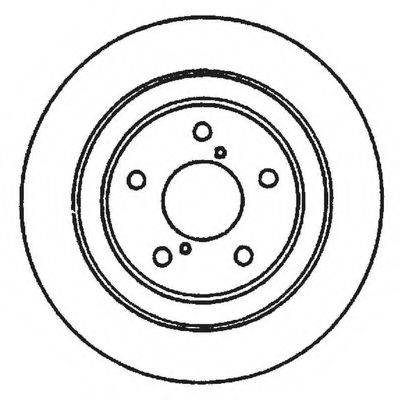 BENDIX 561667B гальмівний диск