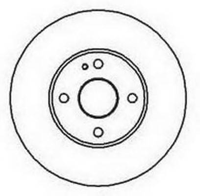 BENDIX 561795B гальмівний диск