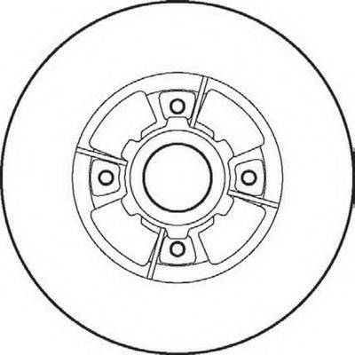 BENDIX 561868B гальмівний диск