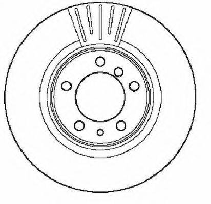 BENDIX 561948B гальмівний диск