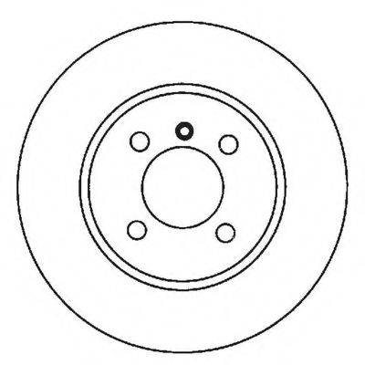 BENDIX 561981B гальмівний диск