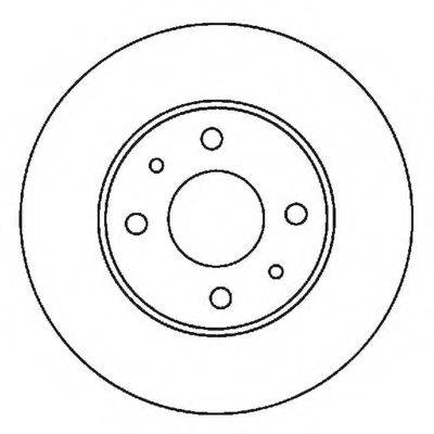 BENDIX 562024B гальмівний диск