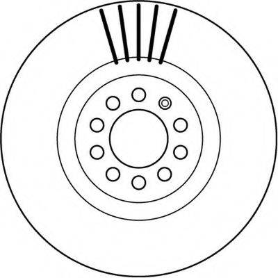 BENDIX 562132B гальмівний диск