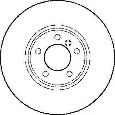 BENDIX 562134B гальмівний диск