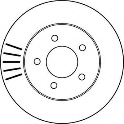 BENDIX 562137B гальмівний диск