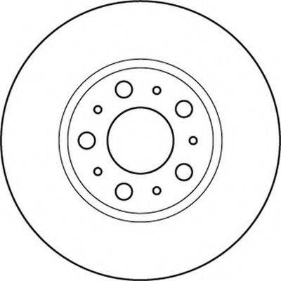 BENDIX 562244B гальмівний диск