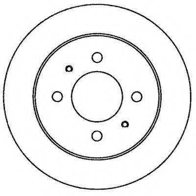 BENDIX 562250B гальмівний диск