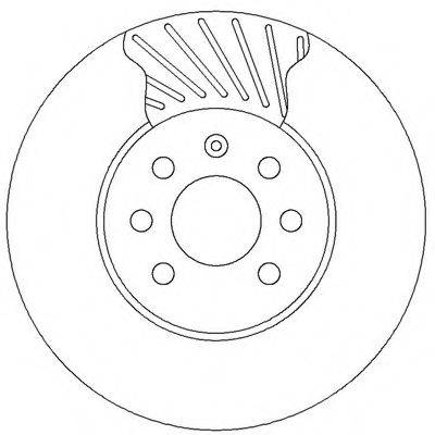 BENDIX 562315B гальмівний диск