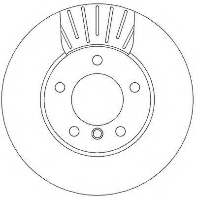 BENDIX 562317B гальмівний диск