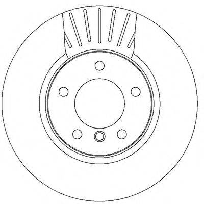 BENDIX 562320B гальмівний диск