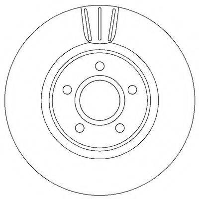 BENDIX 562363B гальмівний диск